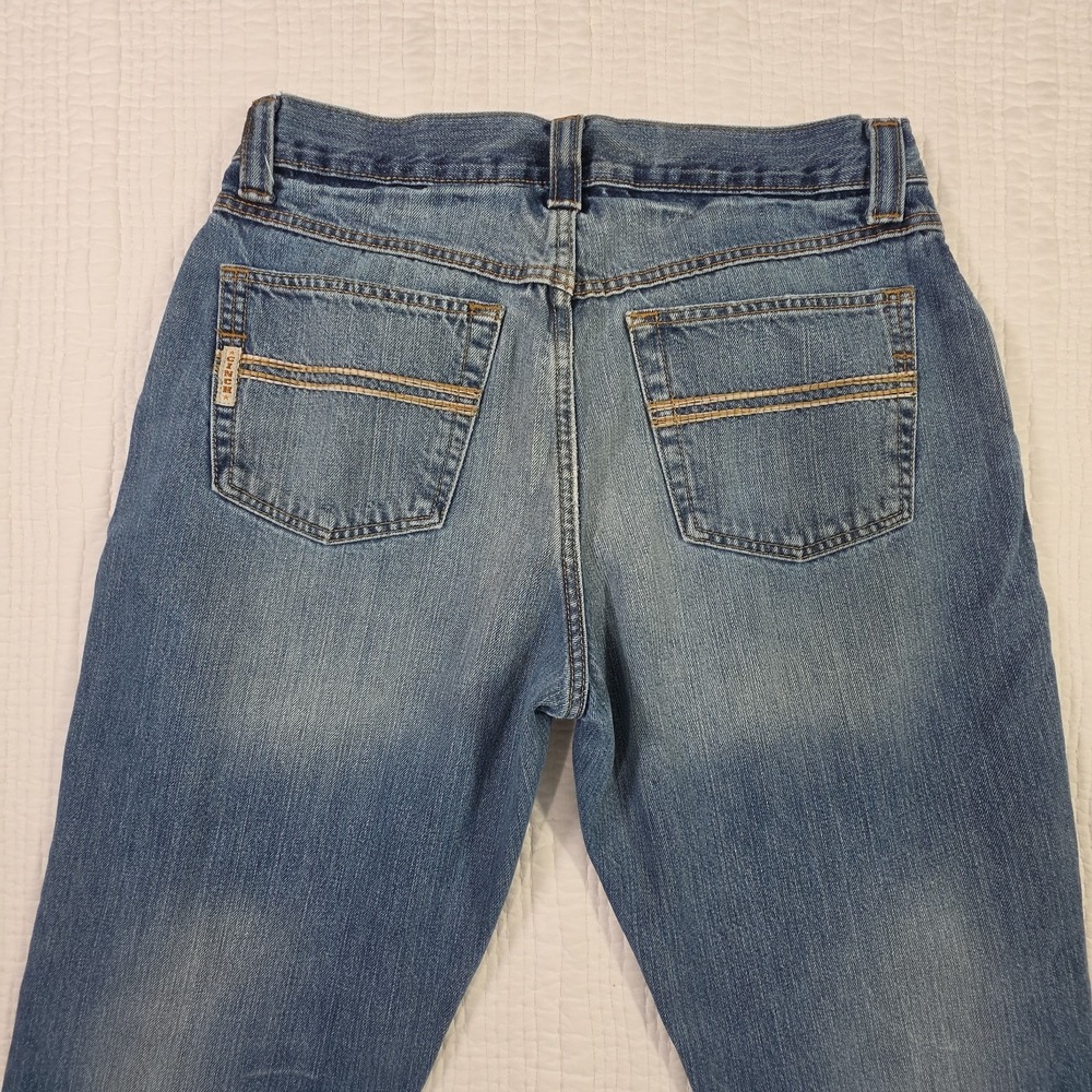 Cinch Carter Jeans Men's 34x32 Medium Wash Bootcut Heavyweight Denim Cowboy Work - Picture 5 of 13